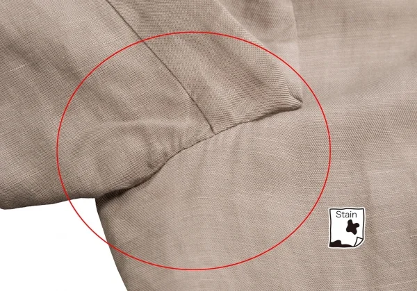 ワイズY's テンセルリネンテーラードジャケット モカ1 K-81012_004