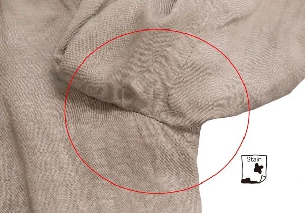 ワイズY's テンセルリネンテーラードジャケット モカ1 K-81012_005