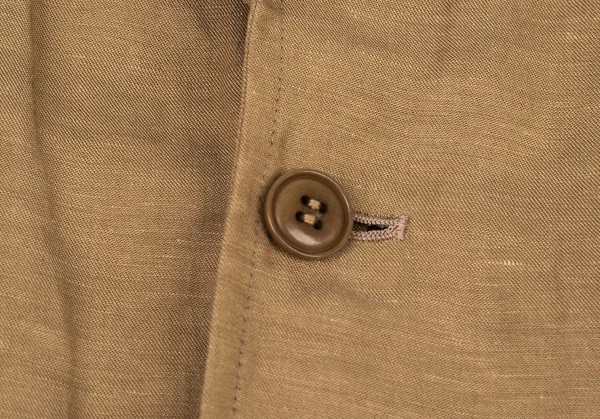 ワイズY's テンセルリネン裁ち切りカラーテーラードジャケット モカ2 K-81013_006