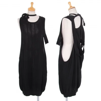 ワイズY's コットン変形ノースリーブニットチュニック