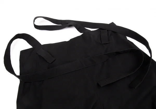 ワイズY's コットンアクリルサスペンダーベルトパンツ 黒3 K-81218_009