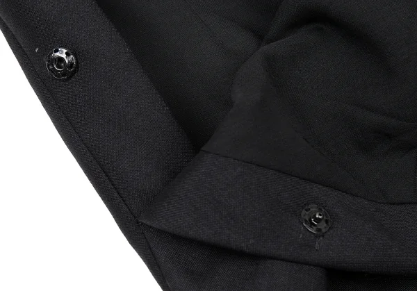 ヨウジヤマモト ファムYohji Yamamoto FEMME モヘアコットンAラインスカート 黒1 K-81315_005