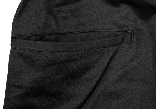 リミフゥLIMI feu チュールトップ切り替えシルクシャイニースカート 黒S K-81432_011