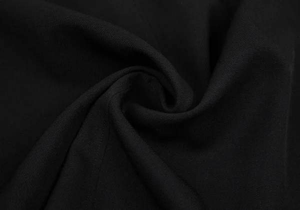 ワイズY's ウールギャバ台形スカート 黒2 K-81684_013