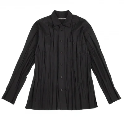イッセイミヤケ メンISSEY MIYAKE MEN ポリプリーツシャツ