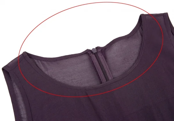 gigli See-through Switched Sleeveless Dress K-81708_004