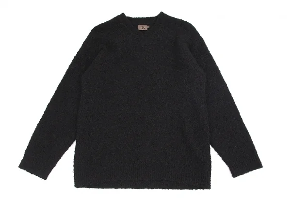 カルバンクラインCalvin Klein Vネックループニットセーター 黒L K-81717_002
