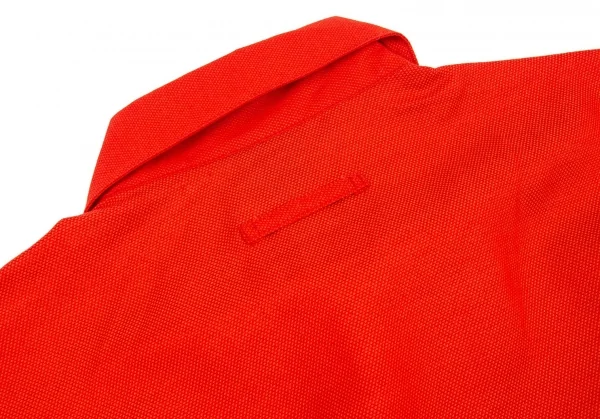 ジャンポールゴルチエ オムJean Paul GAULTIER HOMME コットンポリロングポイントカラーシャツ 赤48 K-81726_011