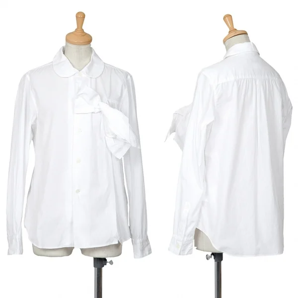 ブラックコムデギャルソンBLACK COMME des GARCONS リボンデザイン長袖 