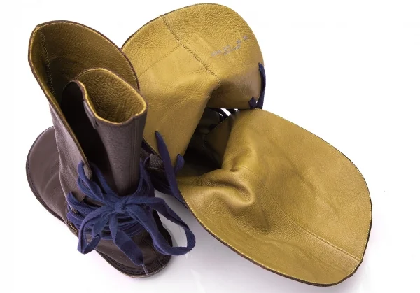 カンペールCAMPER レースアップフラットブーツ 茶36(23) K-81787_015