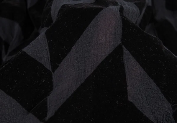 ISSEY MIYAKE me Velvet Switched Wide Pants K-81841_008