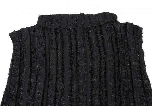 Unbranded Glitter Shaggy Striped Dress K-81844_010