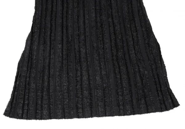 Unbranded Glitter Shaggy Striped Dress K-81844_007