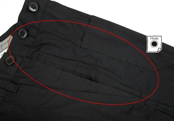 Yohji Yamamoto POUR HOMME Cotton Hakama Pants K-81849_010