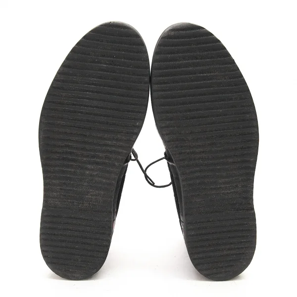 ワイズフォーメンY's for men ラバーソールフェルトチャッカブーツ 黒27位 K-81964_005