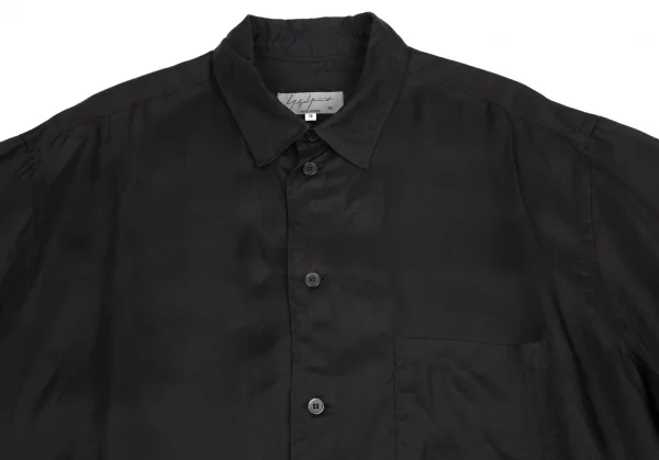 Yohji Yamamoto POUR HOMME Oversize Cupra Shirt K-81999_002
