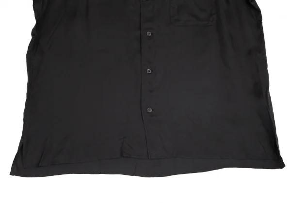 Yohji Yamamoto POUR HOMME Oversize Cupra Shirt K-81999_006