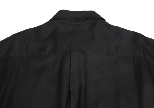 Yohji Yamamoto POUR HOMME Oversize Cupra Shirt K-81999_009