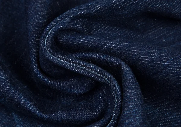 ヨウジヤマモト プールオムYohji Yamamoto POUR HOMME スポテッドホース当て布クラッシュ加工デニムパンツ インディゴ6 K-82061_018
