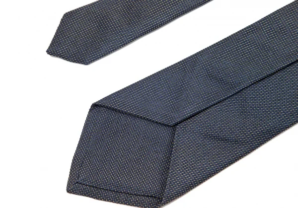 ヨウジヤマモト コスチュームドオムYohji Yamamoto COSTUME D' HOMME シルクドビーネクタイ 紺黄 K-82081_010
