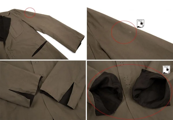 ワイズY's リバーシブルスナップボタンジャケット カーキ2 K-82129_007