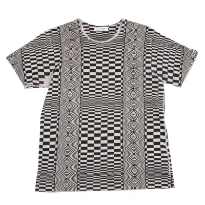 コムデギャルソンCOMME des GARCONS 幾何学プリントTシャツ