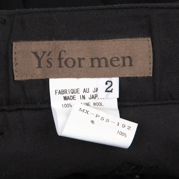 Y's for men Wool Cargo Pants K-82177_015