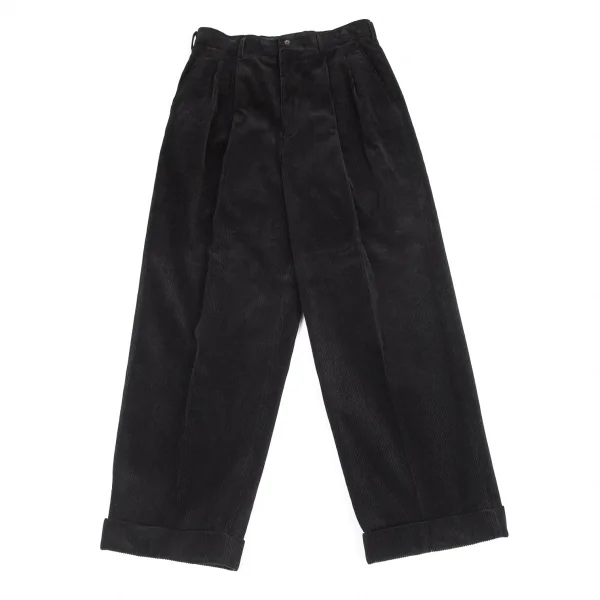 COMME des GARCONS HOMME Corduroy Pants Black M K-82248_001