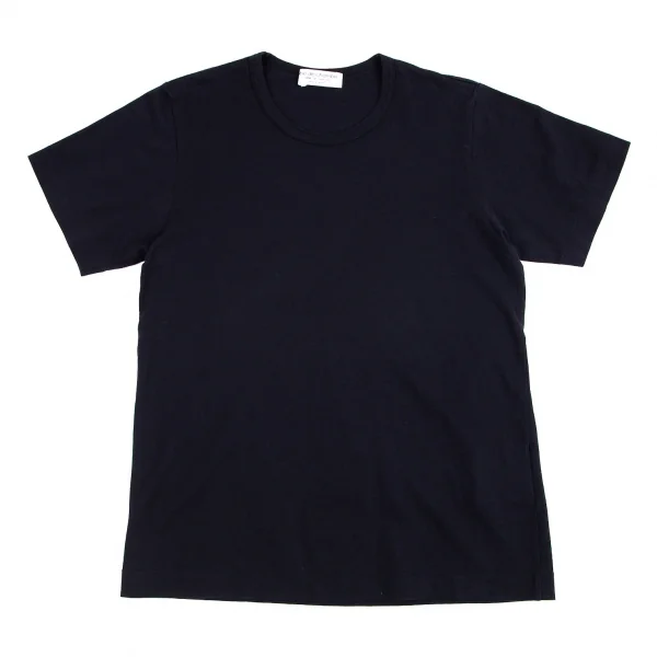 ローブドシャンブル コムデギャルソンrobe de chambre COMME des GARCONS ベーシックコットンTシャツ 紺M位 K-82294_001