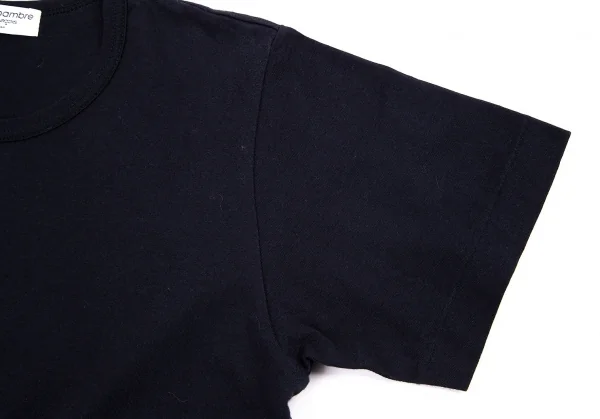ローブドシャンブル コムデギャルソンrobe de chambre COMME des GARCONS ベーシックコットンTシャツ 紺M位 K-82294_003