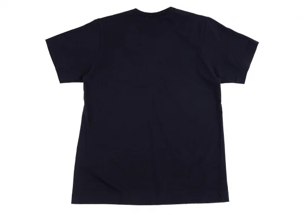 ローブドシャンブル コムデギャルソンrobe de chambre COMME des GARCONS ベーシックコットンTシャツ 紺M位 K-82294_006