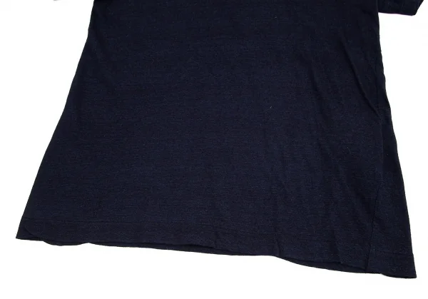 ローブドシャンブル コムデギャルソンrobe de chambre COMME des GARCONS 染めロゴTシャツ インディゴM位 K-82295_005