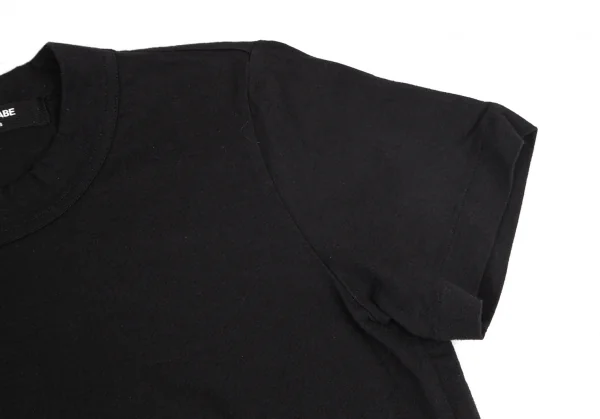 ジュンヤワタナベ コムデギャルソンJUNYA WATANABE COMME des GARCONS 太ネックデザインTシャツ 黒M位 K-82314_004