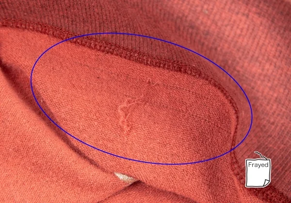 ヴィヴィアンタムVIVIENNETAM ドラゴン刺繍七分袖ストレッチスウェット 赤0 K-82346_016