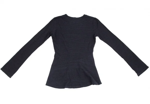 45rpm 染めVネックトップス インディゴ1 K-82351_011