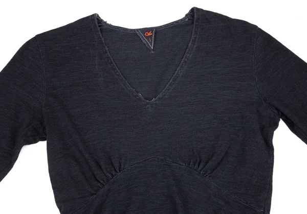 45rpm 染めVネックトップス インディゴ1 K-82351_003