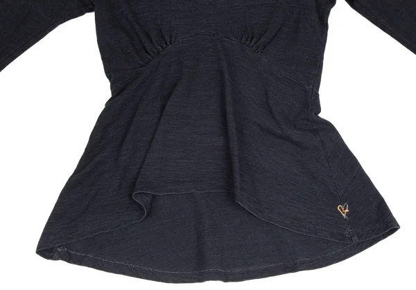 45rpm 染めVネックトップス インディゴ1 K-82351_007