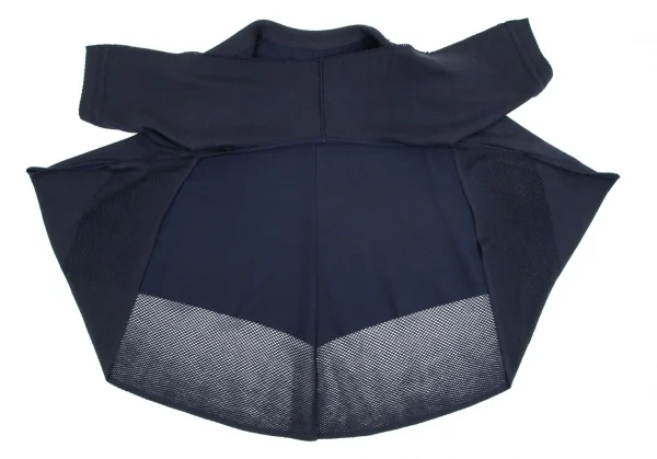 イッセイミヤケ エーポックISSEY MIYAKE A・POC ポンチョデザインジャケット 紺2 K-82418_012