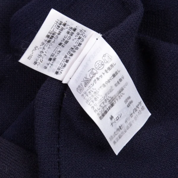 イッセイミヤケ エーポックISSEY MIYAKE A・POC ポンチョデザインジャケット 紺2 K-82418_019