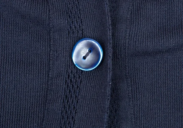 イッセイミヤケ エーポックISSEY MIYAKE A・POC ポンチョデザインジャケット 紺2 K-82418_006