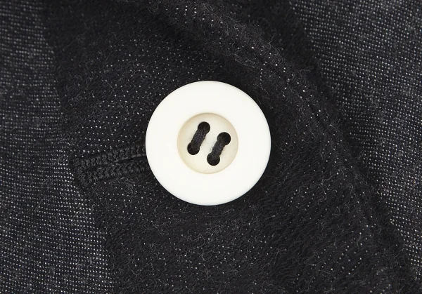 イッセイミヤケISSEY MIYAKE プリーツ織り変え幾何学ジャガードジャケット 黒グレー白2 K-82440_006