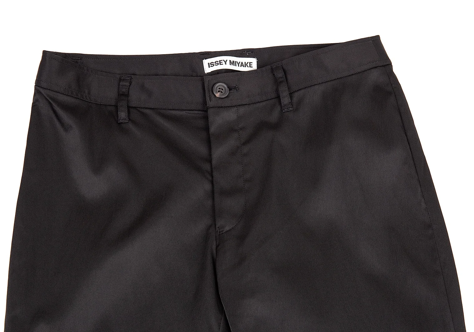 イッセイミヤケ  テーパードパンツ 3 ISSEY MIYAKE イッセイミヤケISSEY MIYAKE ナイロンストレッチ裾ジップ