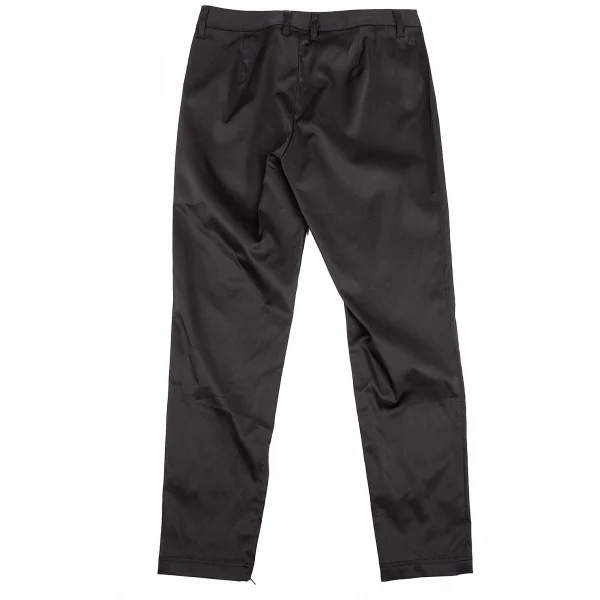 イッセイミヤケISSEY MIYAKE ナイロンストレッチ裾ジップ