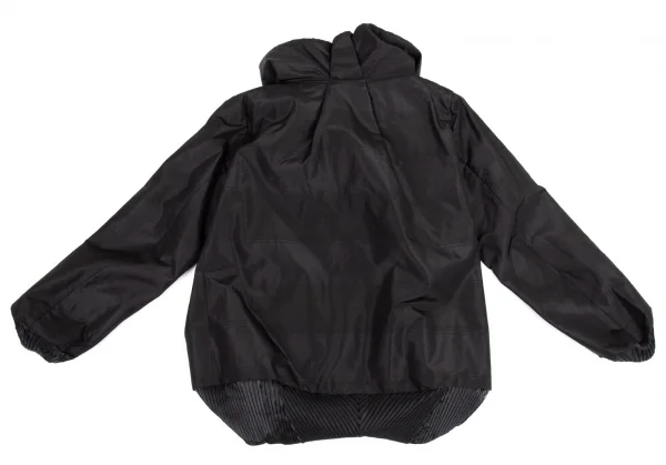 ISSEY MIYAKE　FETE プリーツボリュームジャケット　ブラック 中古・古着通販】ISSEY MIYAKE FETE A-POC (イッセイミヤケフェット