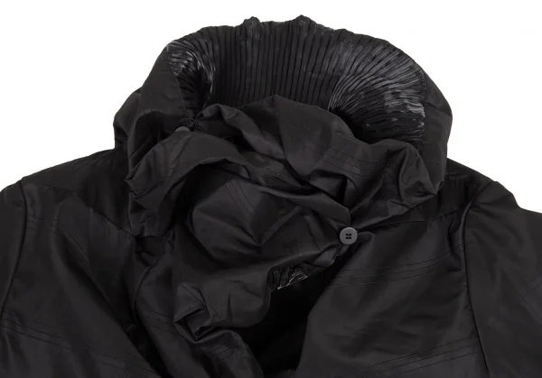 イッセイミヤケ フェットISSEY MIYAKE FETE シルクポリ裏プリーツ