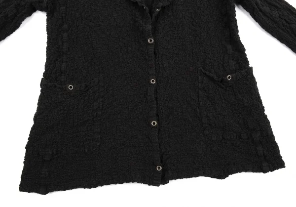 ISSEY MIYAKE me Wrinkled Eyelet Jacket K-82503_007