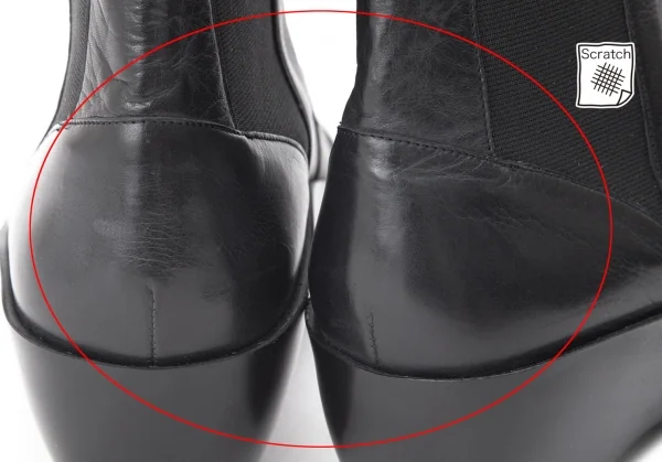 ISSEY MIYAKE × ROBERT CLERGERIE Elastic Side Boots K-82587_011