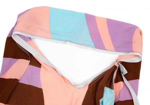 ヨウジヤマモト ファムYohji Yamamoto FEMME ホルターネックシルクトップス マルチ2 K-82597_011