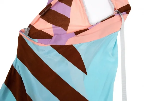 ヨウジヤマモト ファムYohji Yamamoto FEMME ホルターネックシルクトップス マルチ2 K-82597_013