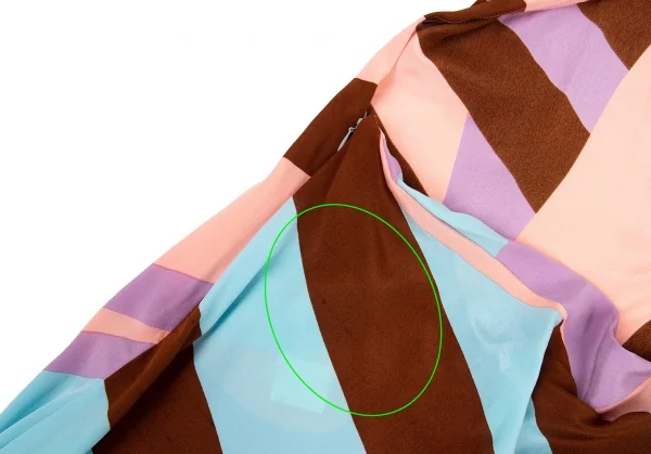 ヨウジヤマモト ファムYohji Yamamoto FEMME ホルターネックシルクトップス マルチ2 K-82597_014